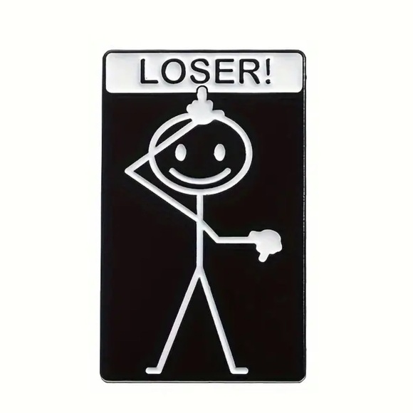 Jewelry - Loser Enamel Pin